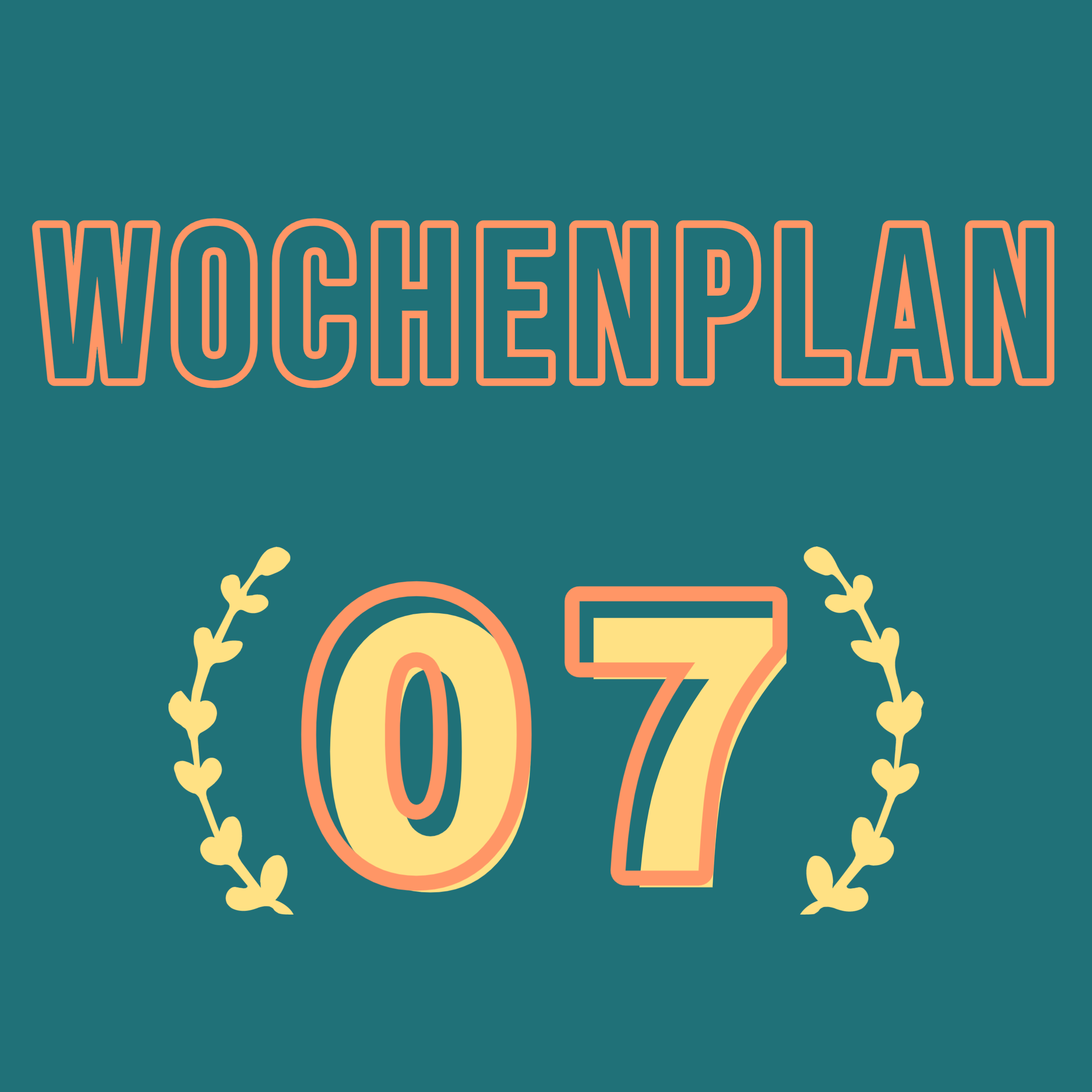 Read more about the article Wochenplan07