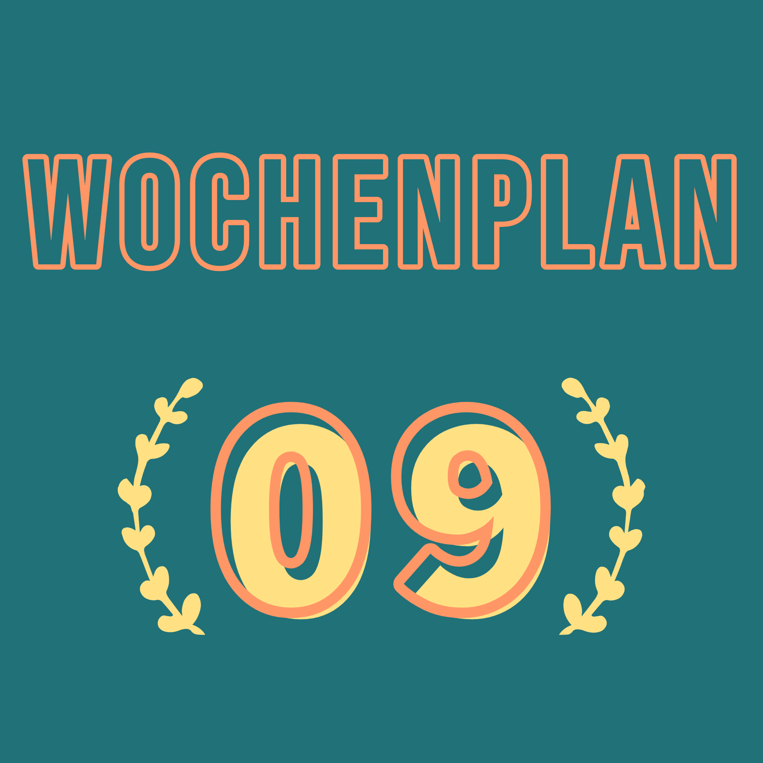 Read more about the article Wochenplan09