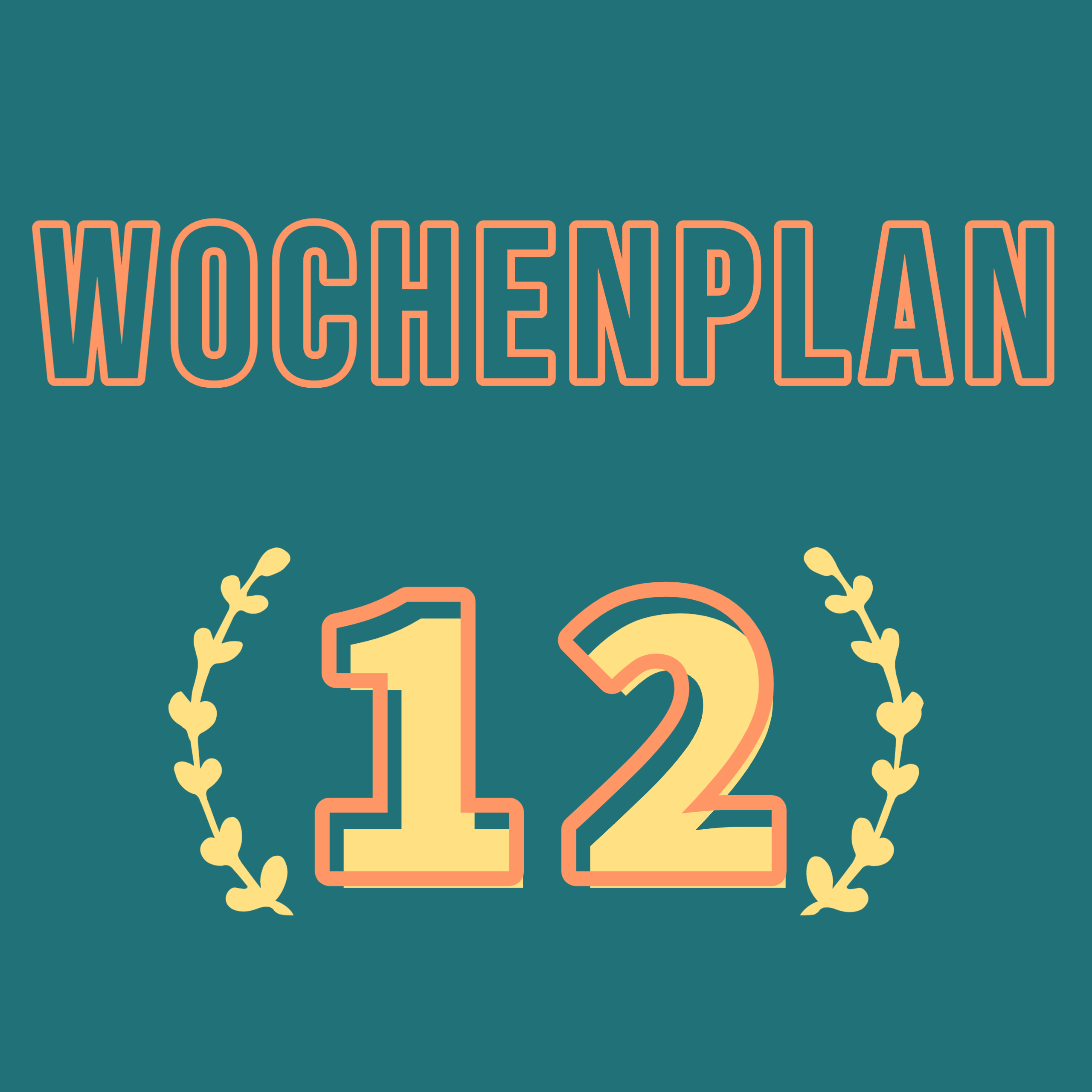 Read more about the article Wochenplan12