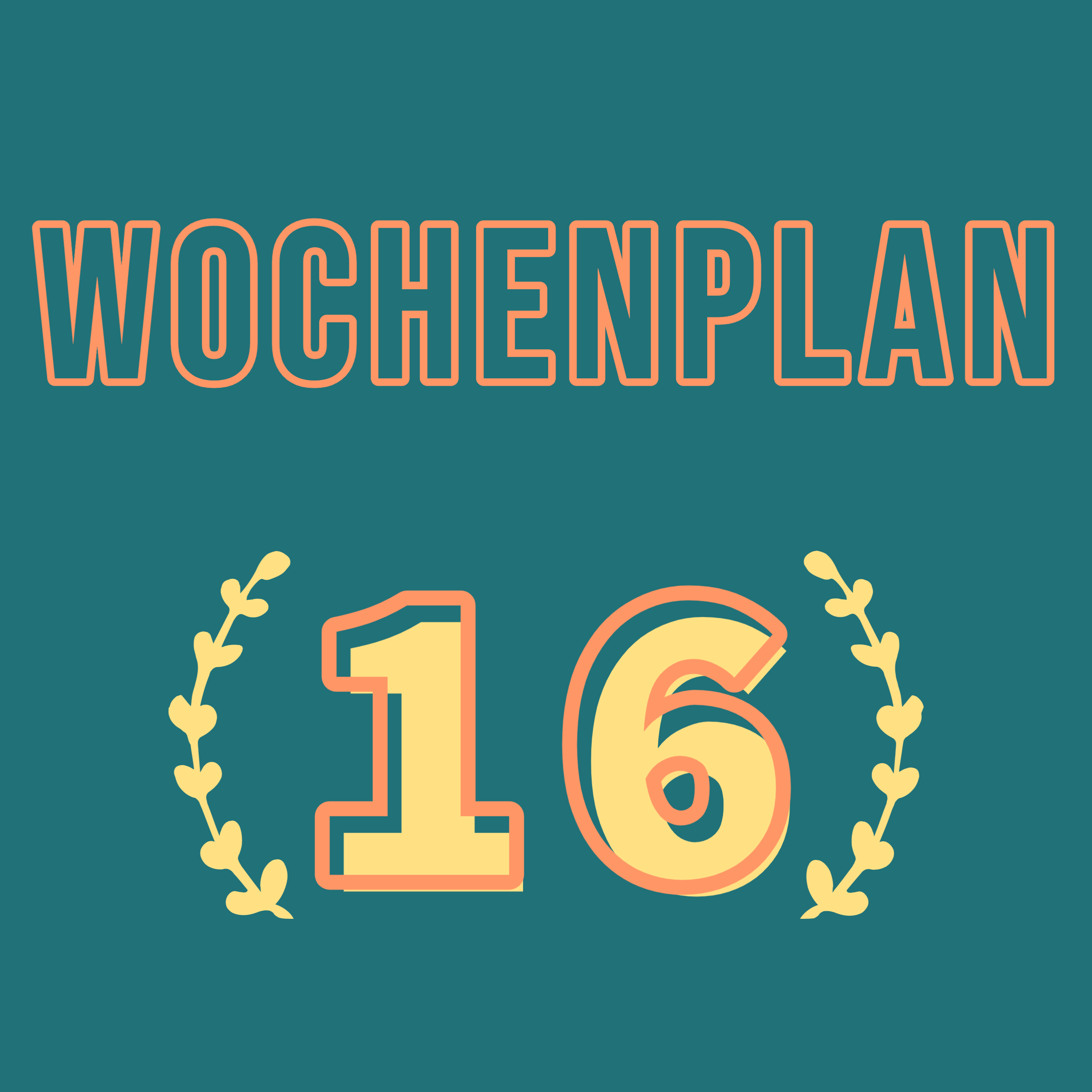Read more about the article Wochenplan16