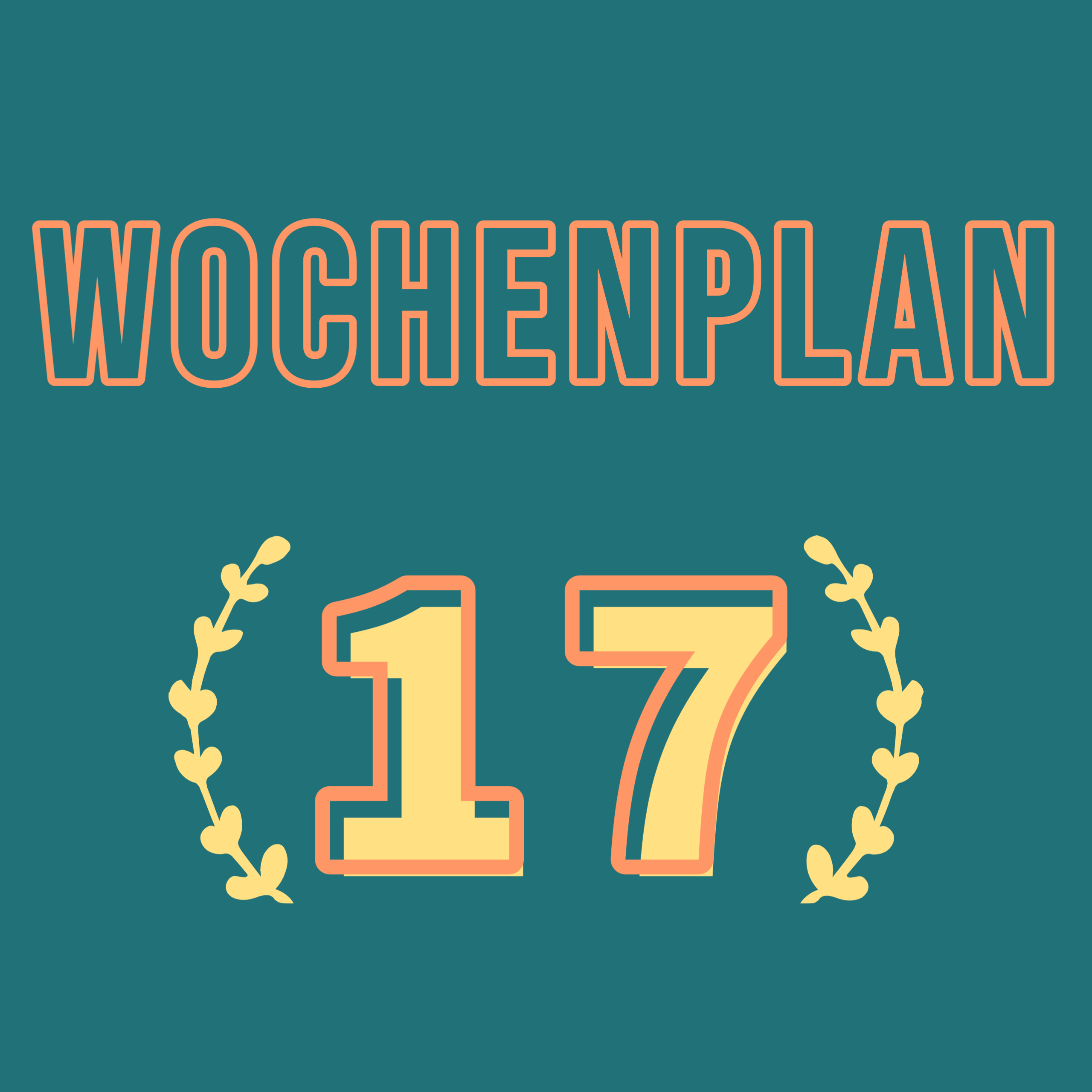 Read more about the article Wochenplan17