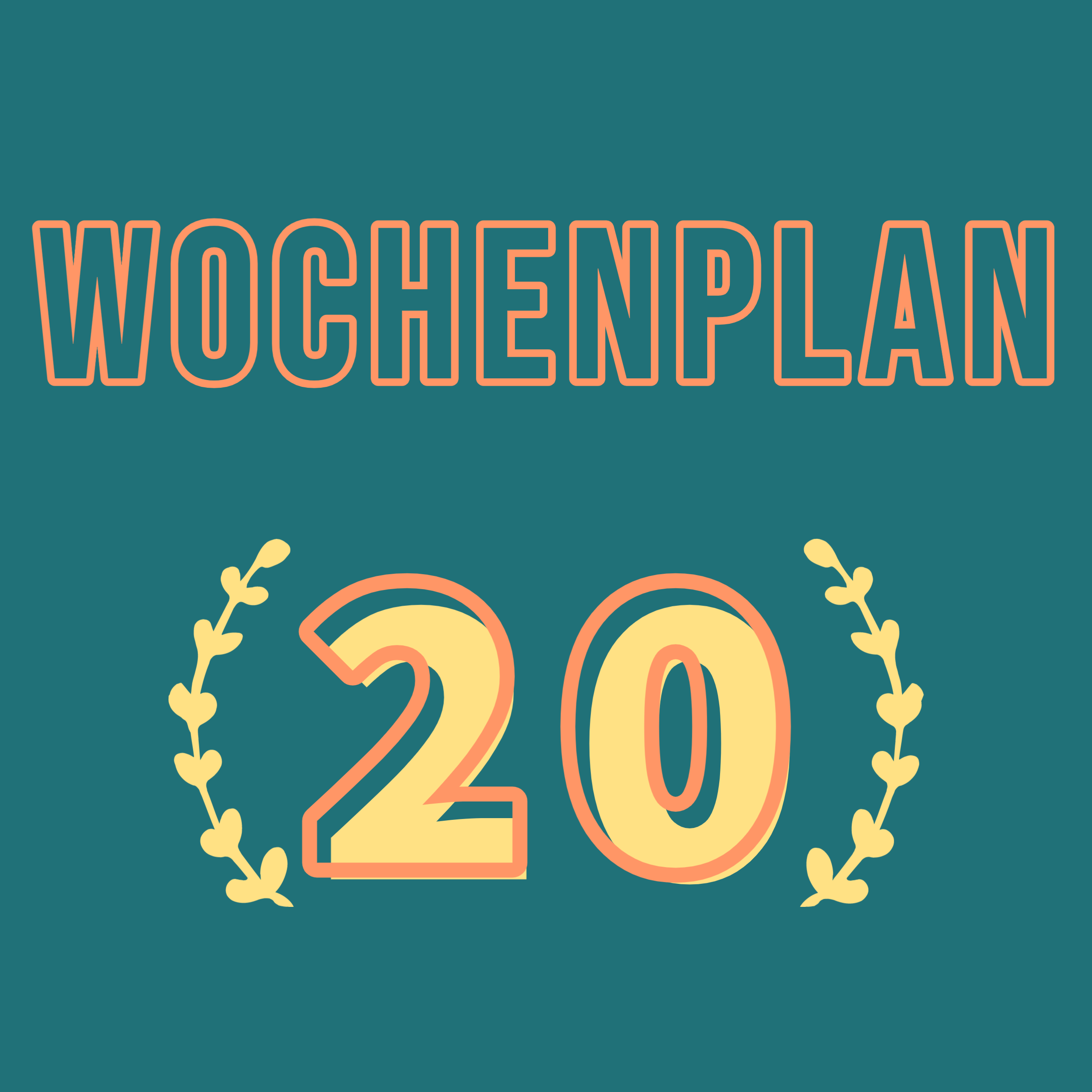 Read more about the article Wochenplan20