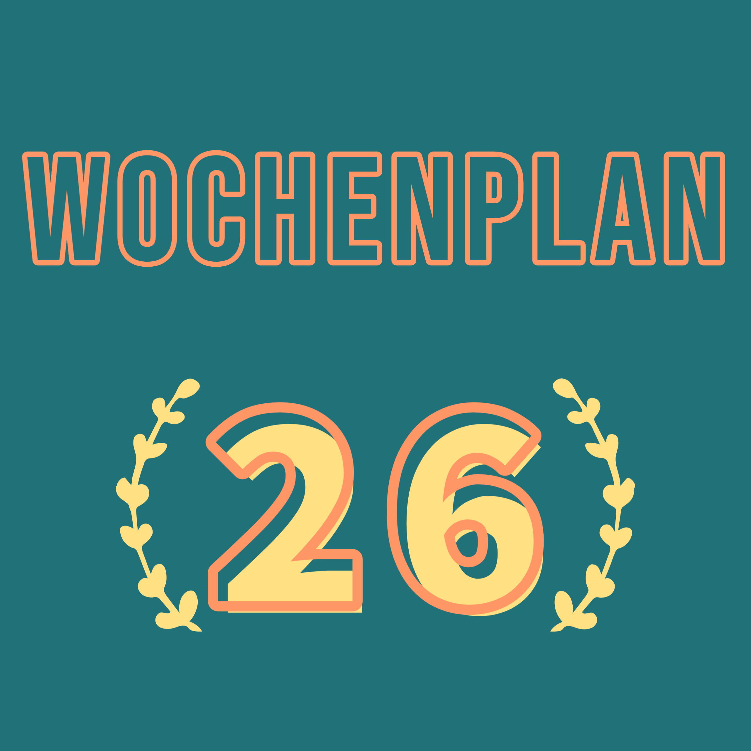 Read more about the article Wochenplan26